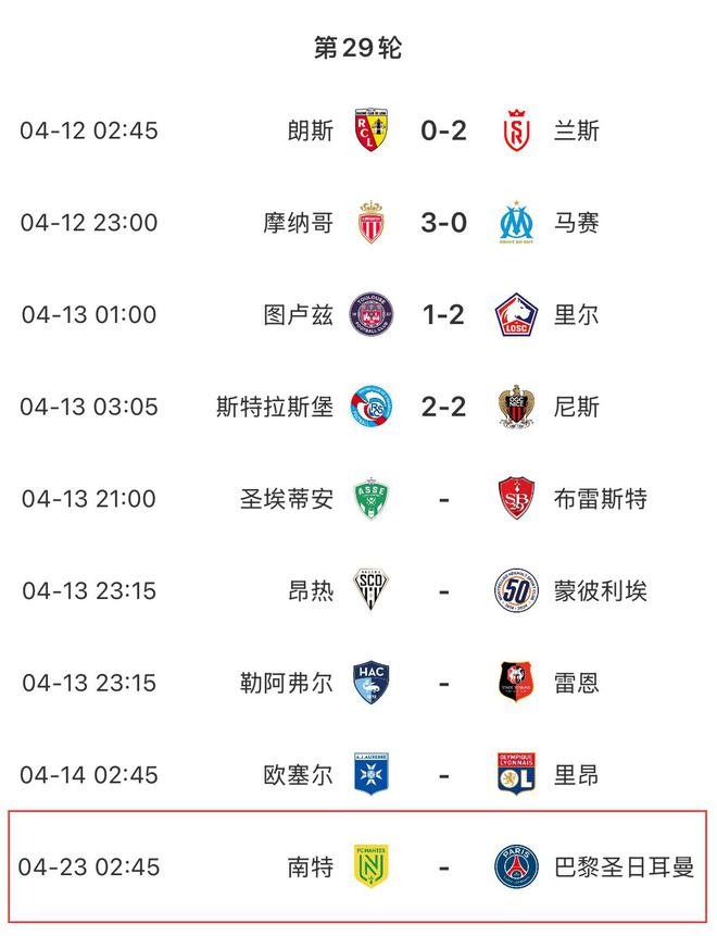 开云体育官方入口-兰斯领先优势被缩小，争夺欧冠资格