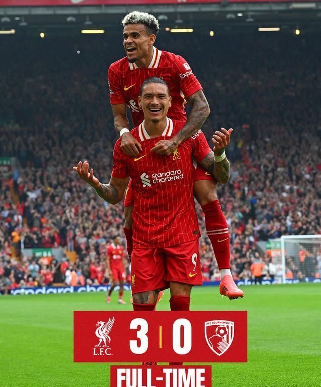 开云体育登录-利物浦对阵伯恩茅斯，红军稳坐英超联赛榜首的简单介绍