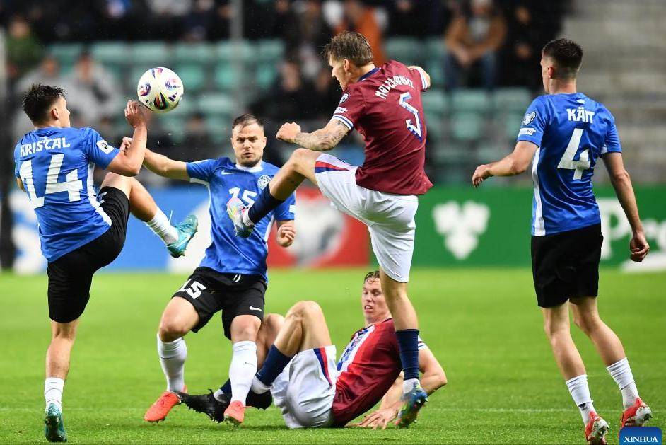 捷克队战胜爱沙尼亚，欧洲预选赛顺利